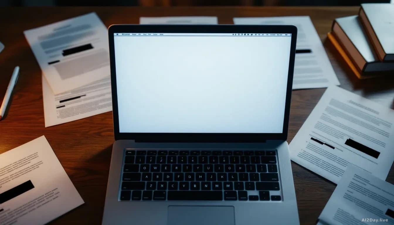 Illustration for the story: OpenAI Used AI to Write the Email Admitting Its AI Had Hacked Australian Government Websites